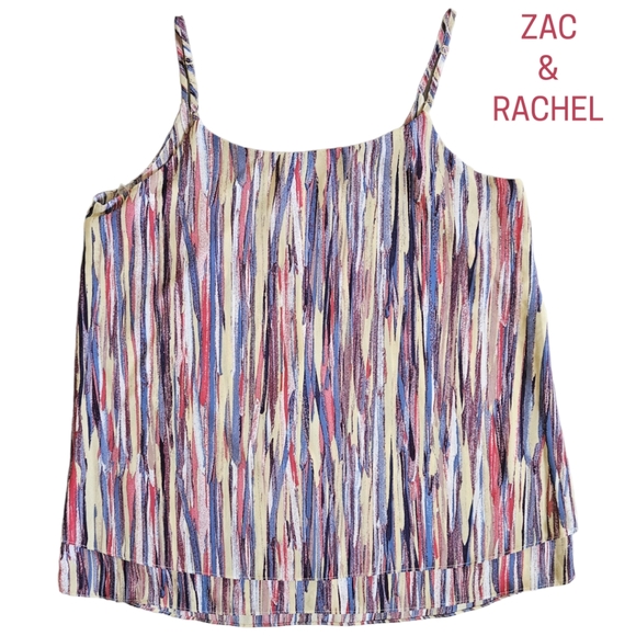 Zac & Rachel Spaghetti Strap Camisole or Tank Top - Picture 2 of 5